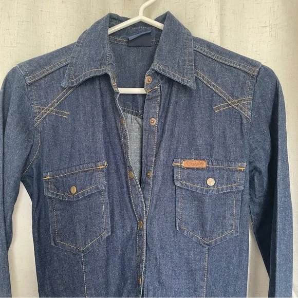 Wrangler Blue Denim Dress - Picture 6 of 12